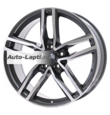Alutec 6,5x16/4x100 ET46 D54,1 Ikenu Graphite front polished