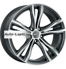 MAK 10,5x21/5x112 ET43 D66,6 X-Mode Gunmetal Mirror Face