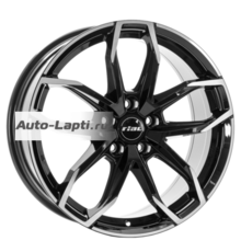 Rial 6,5x16/4x100 ET46 D54,1 Lucca Diamant black front polished